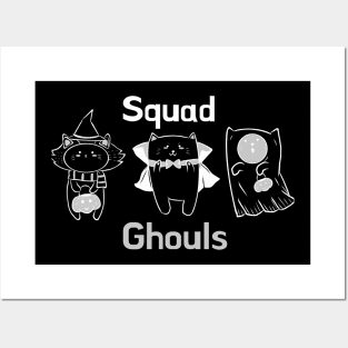 Squad Ghouls Cat Edition Posters and Art